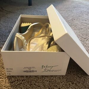 Betsey Johnson Tina Ivory Heels